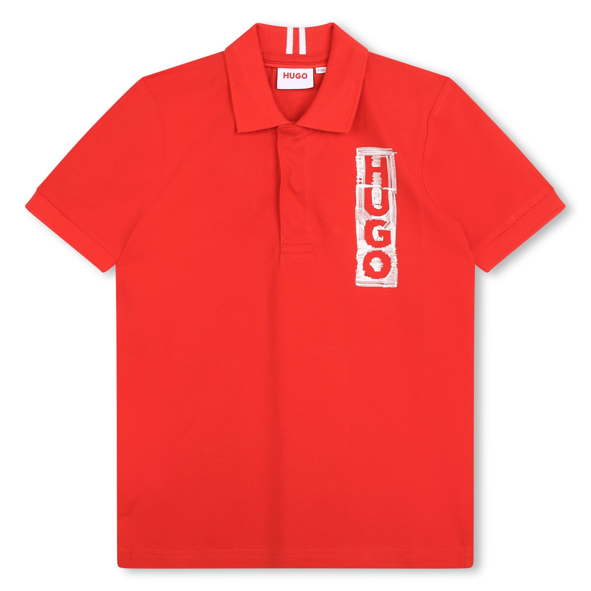 Red hugo boss polo 2024 shirt