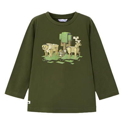 Mini "Nature" Long Sleeve T-Shirt