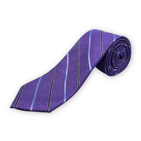Andrew Marc Boys Purple/Blue Tie__ EZ0053