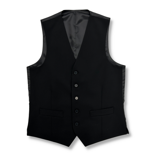 Calvin Klein Mens Extra Slim Fit Black Vest_3SY0271