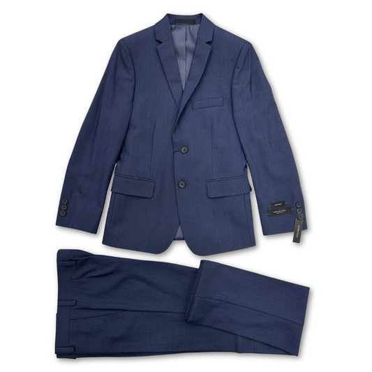 Marc New York Boys Skinny Blue Neat Suit_ W0711