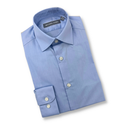 Michael Kors Boys Blue Dress Shirt LY0001