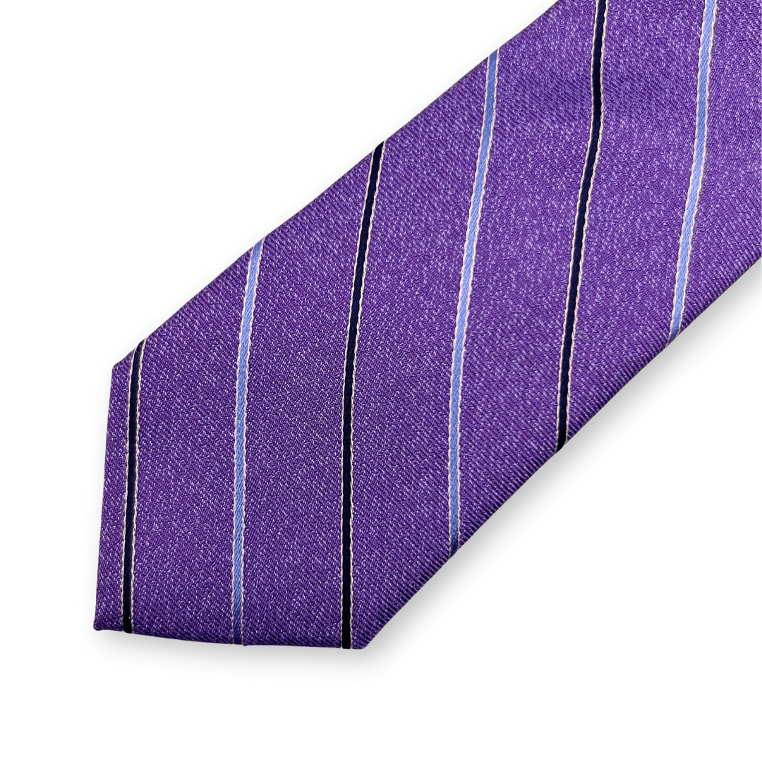 Andrew Marc Boys Purple/Blue Tie__ EZ0053 - NorthBoys
