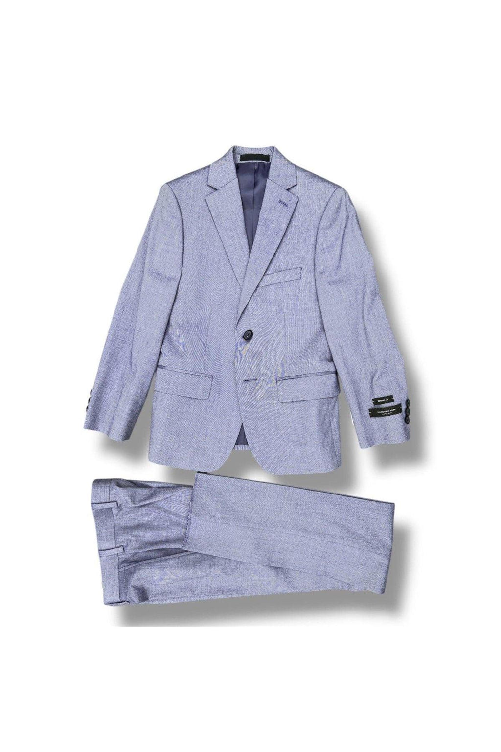 Andrew Marc Boys Skinny Blue Neat Suit_ W0813-NorthBoys