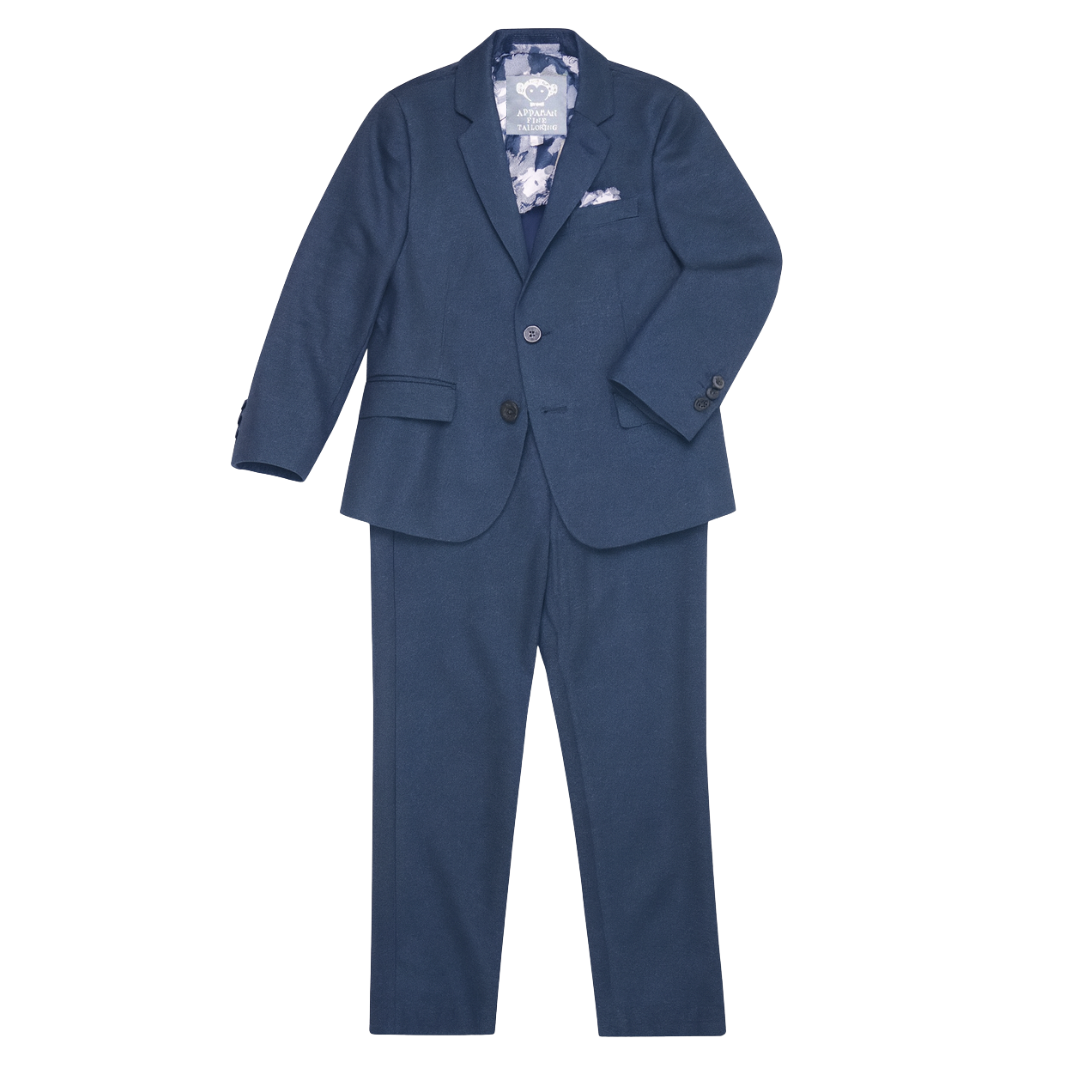 Appaman Boys Two Piece Navy Blue Stretchy Mod Suit_ G8SSU2-NorthBoys