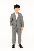 Appaman Mod Boys Slim Classic Mist Grey Suit-NorthBoys