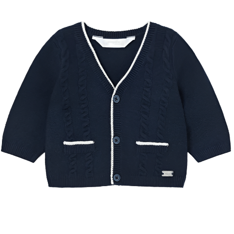 Baby Buttoned Knit Cardigan - NorthBoys