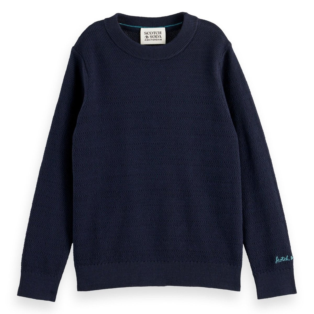 Boys Pullover Midnight Navy Sweater - NorthBoys