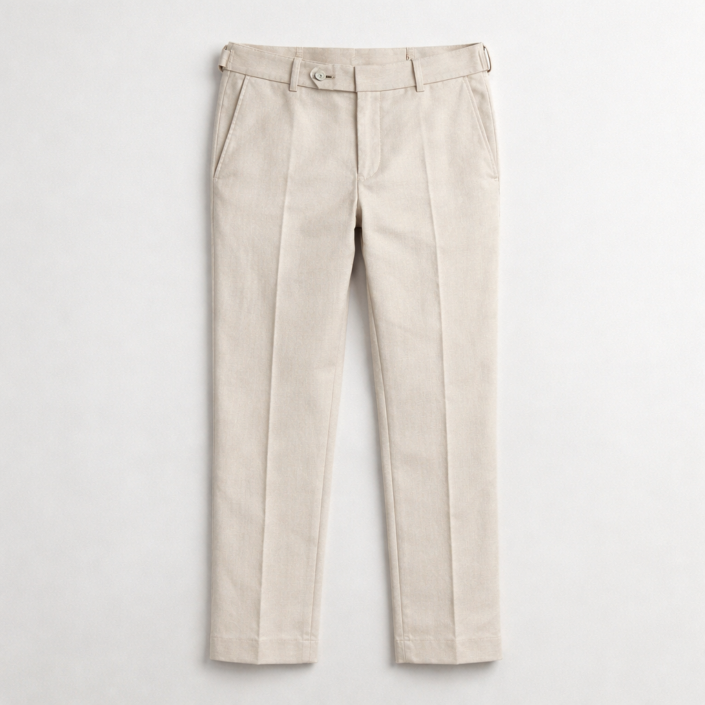 Tallia Boys Khaki Linen Suit