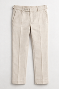 Tallia Boys Khaki Linen Suit Pants_ 7Y0000
