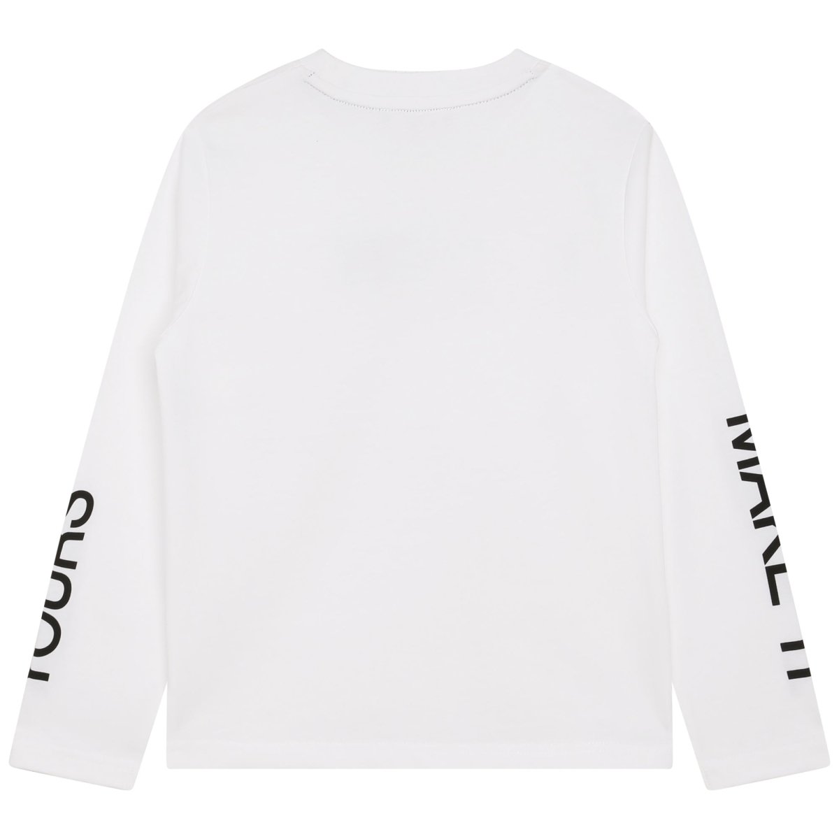 DKNY Junior Boys White Long Sleeve T-Shirt _D55007 - 10P - NorthBoys