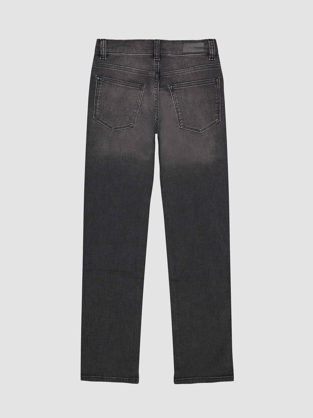 DL1961 Boys Brady Slim Washed Black Knit_ 24122-25