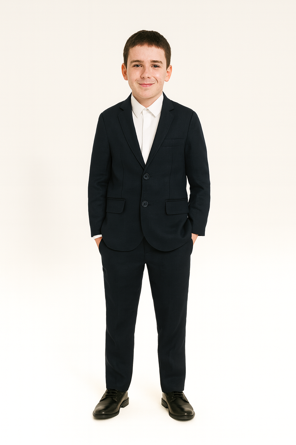 Emporio Armani Boys Linen Suit-NorthBoys