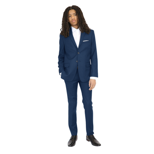 Tallia Boys Skinny Blue Suit