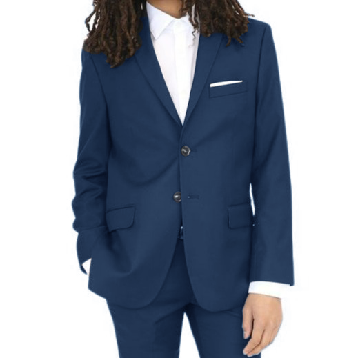 Tallia Boys Husky Blue Suit Separates