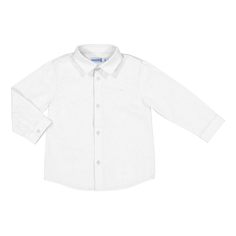 Newborn white sales dress shirt