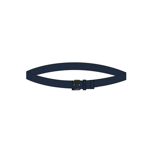 Mini Navy Woven Belt