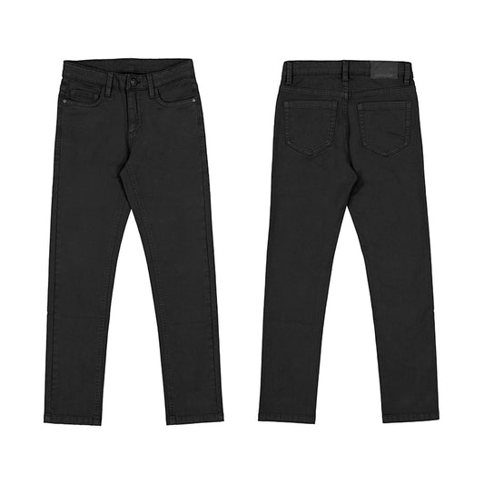 Nukutavake Boys Black 5 Pocket Slim Fit Pant _582-23