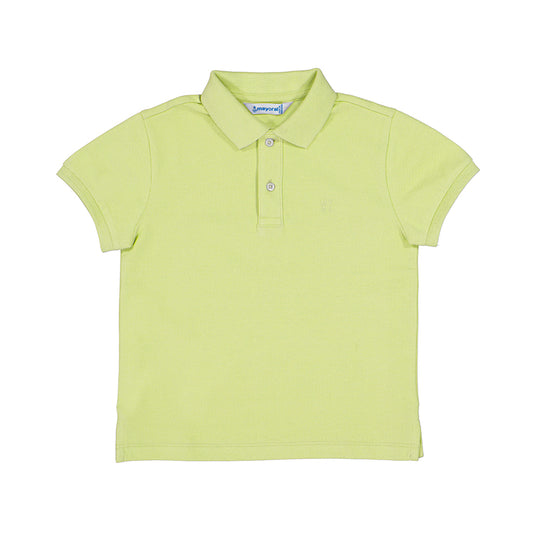 Mayoral Mini Basic Yellow Short Sleeve Polo_ 150-34