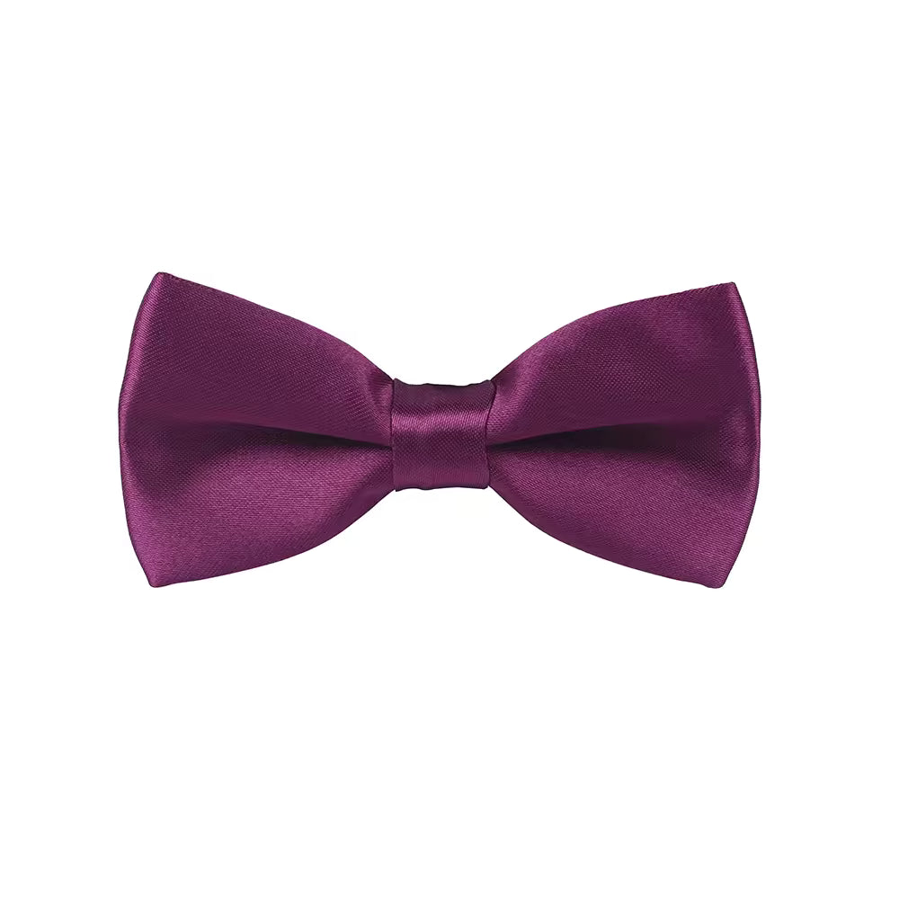 NorthBoys Boys Solid Bow Tie_ AB26-Aa