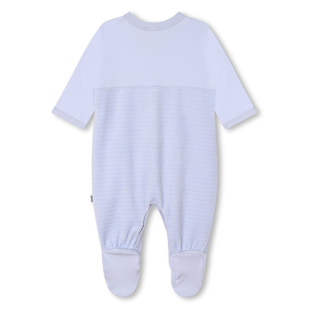 Hugo Boss Baby Blue Pajama & Hat_J98433 - 771 - NorthBoys
