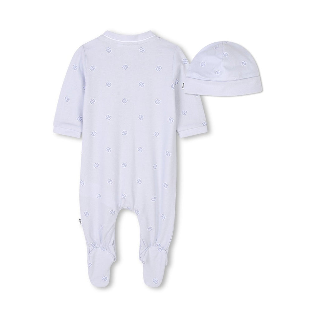Hugo Boss Baby Footie And Hat Set_ J52221 - NorthBoys