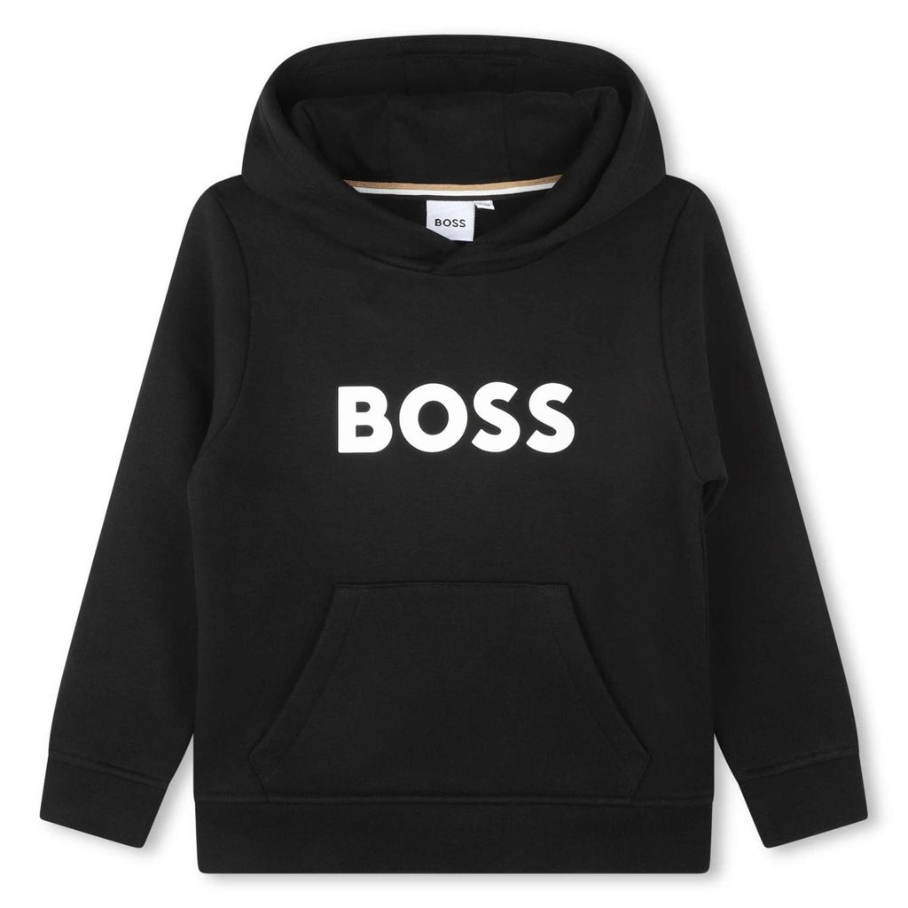 Hugo Boss Boys Black Hoodie_J25Q15 - 09B - NorthBoys