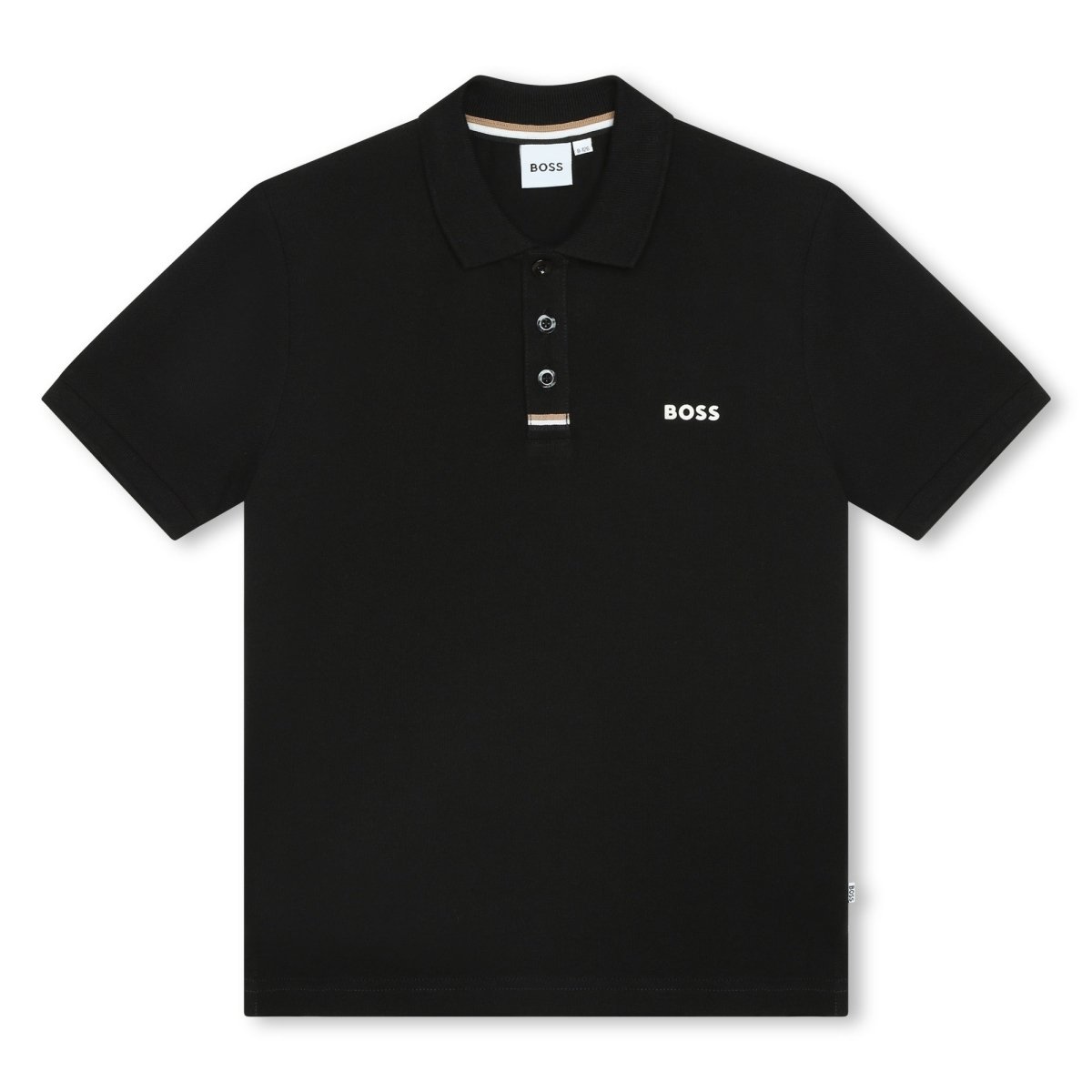 Hugo Boss Boys Black Polo - NorthBoys