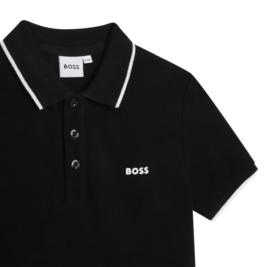 Boys Black Polo - NorthBoys