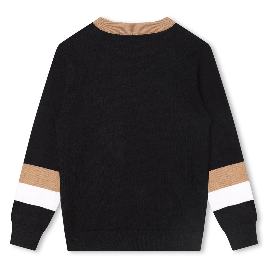 Hugo Boss Boys Black Sweatshirt_J25Q07 - 09B - NorthBoys
