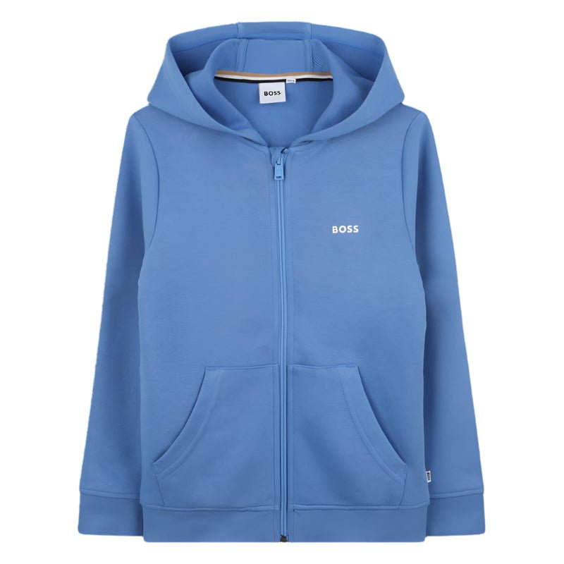 Hugo Boss Boys Classic Zip Up Hoodie_ J51958 - NorthBoys