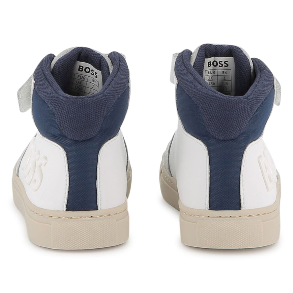 Hugo Boss Boys High - Top Sneakers_ J52562 - NorthBoys