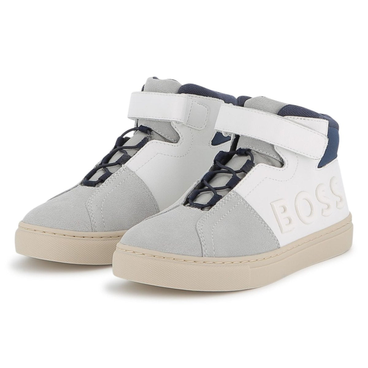 Hugo Boss Boys High - Top Sneakers_ J52562 - NorthBoys