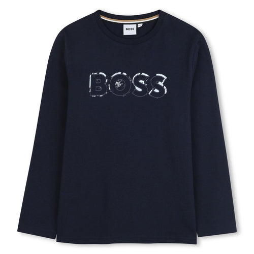 Hugo Boss Boys Long Sleeve T-Shirt_ J52380 - NorthBoys