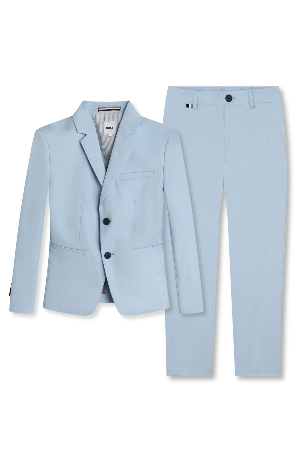 Hugo Boss Boys Pale Blue Slim Suit-NorthBoys