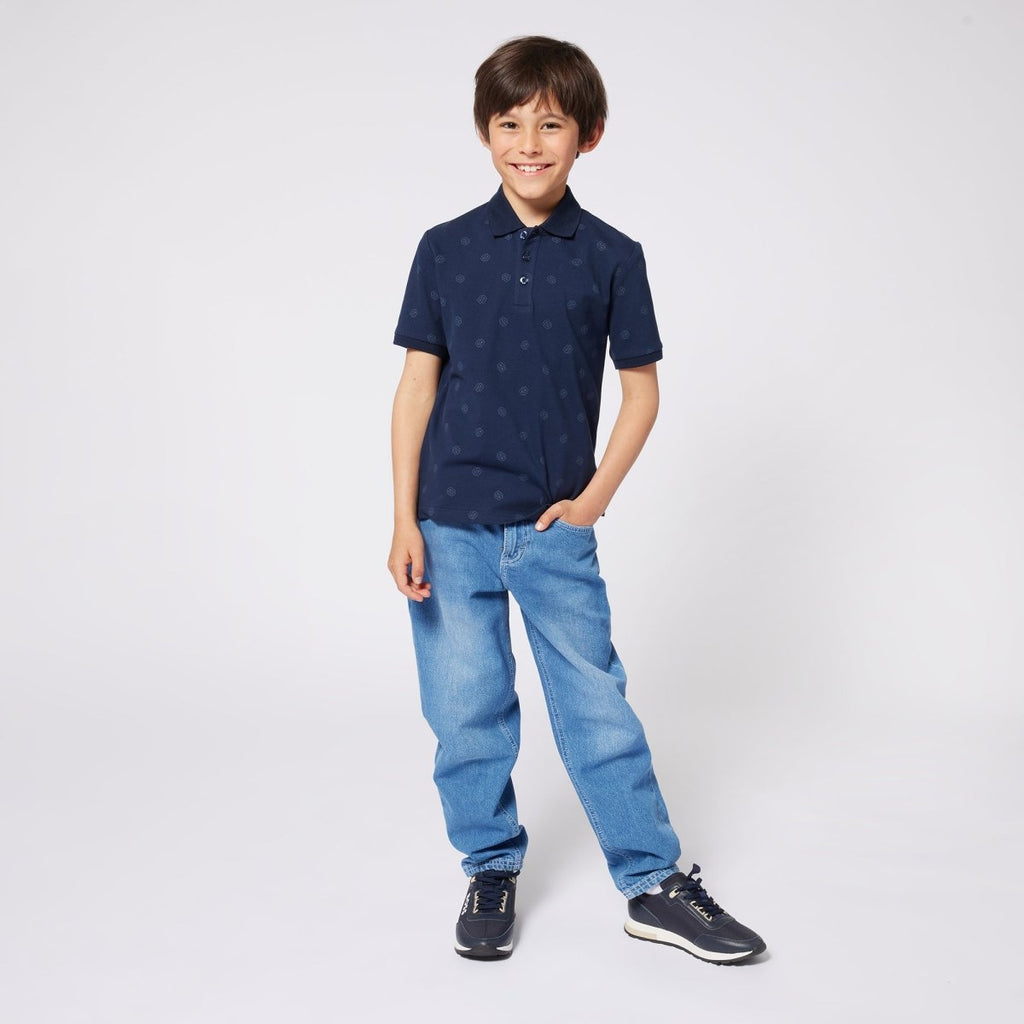 Hugo Boss Boys Printed Polo_ J52019 - 849 - NorthBoys