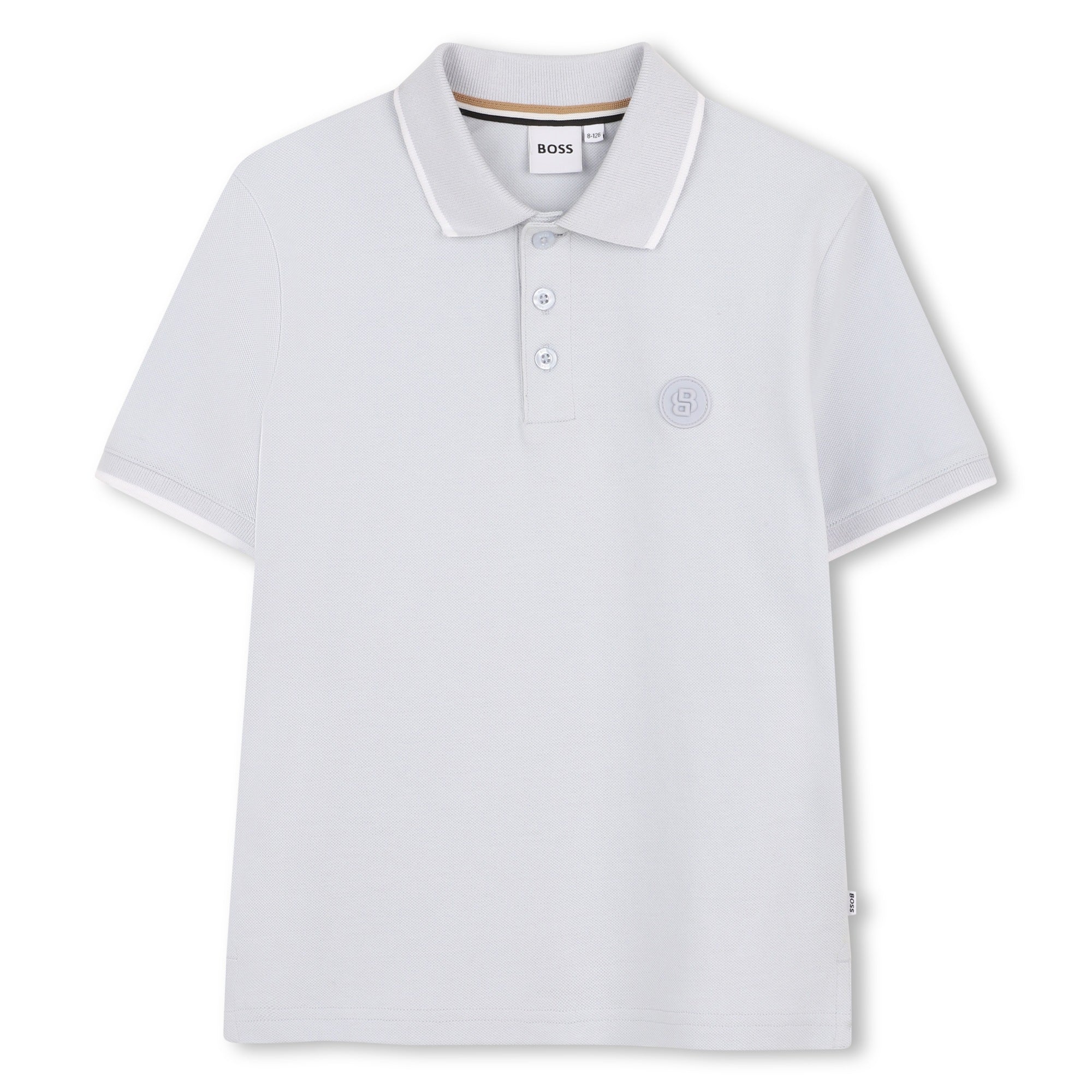 Hugo Boss Boys Two Tone Polo Shirt_ J52952