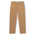 Hugo Boss Boys Slim Fit Twill Chino Pants _ J50673 - NorthBoys
