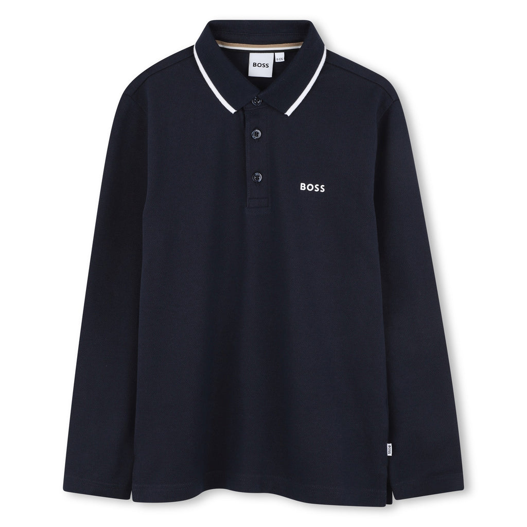 Hugo Boss Boys Solid Polo_ J52330-NorthBoys