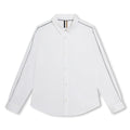 Hugo Boss Boys White Slim Fit Dress Shirt _ J50697 - 10P - NorthBoys