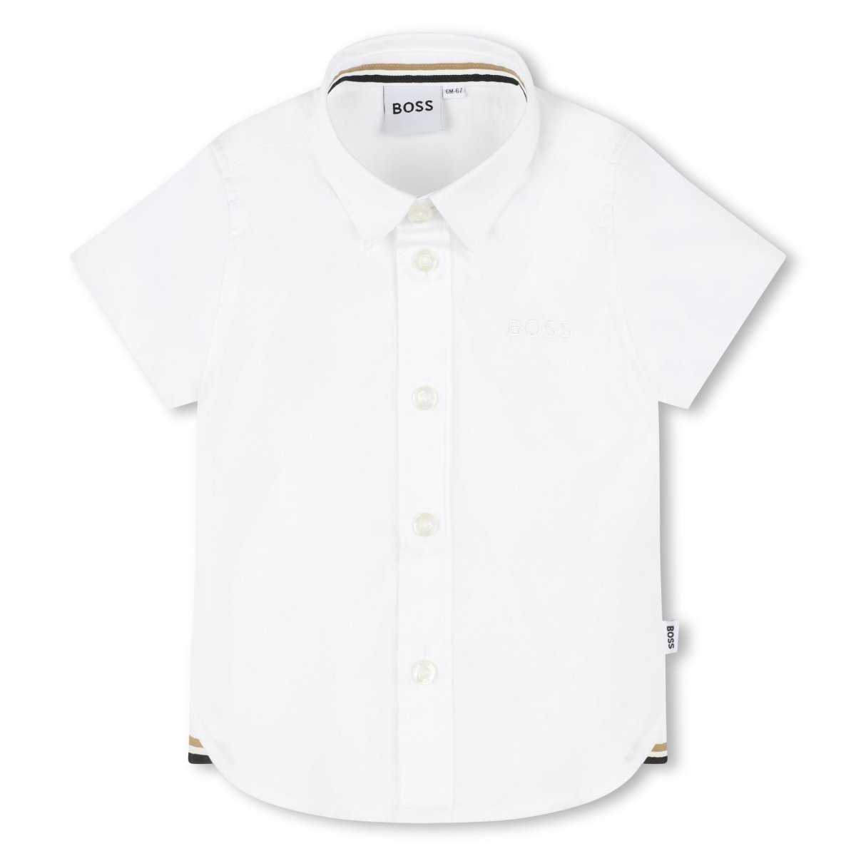 Hugo Boss Toddler White Dress Shirt_ J50587 - 10P - NorthBoys