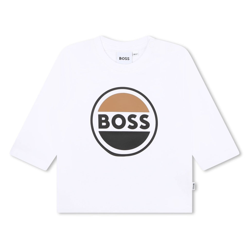 Hugo Boss Toddler White T-Shirt_J05A24 - 10P - NorthBoys