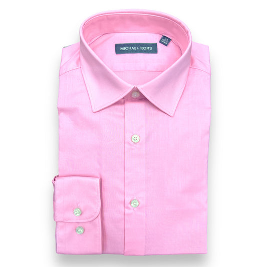 Michael Kors Boys Pink Dress Shirt_ LY0003