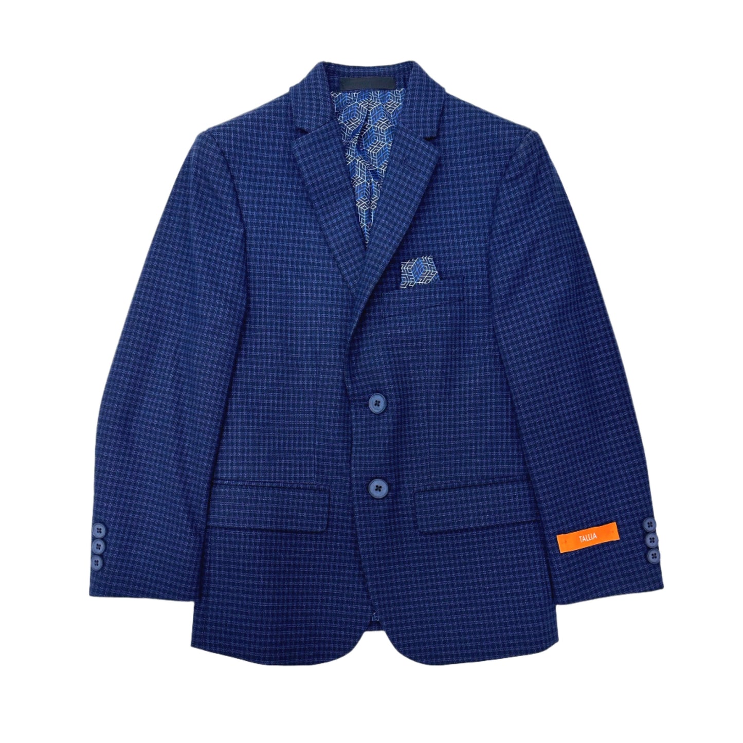 Tallia Boys Blue/Navy Sports Jacket_ Y0192