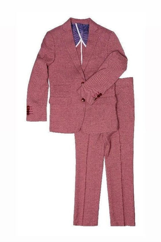 Abito in misto lino stampato Bambina, Blu | Milano Abito in misto lino stampato Bambina, Blu | Milano