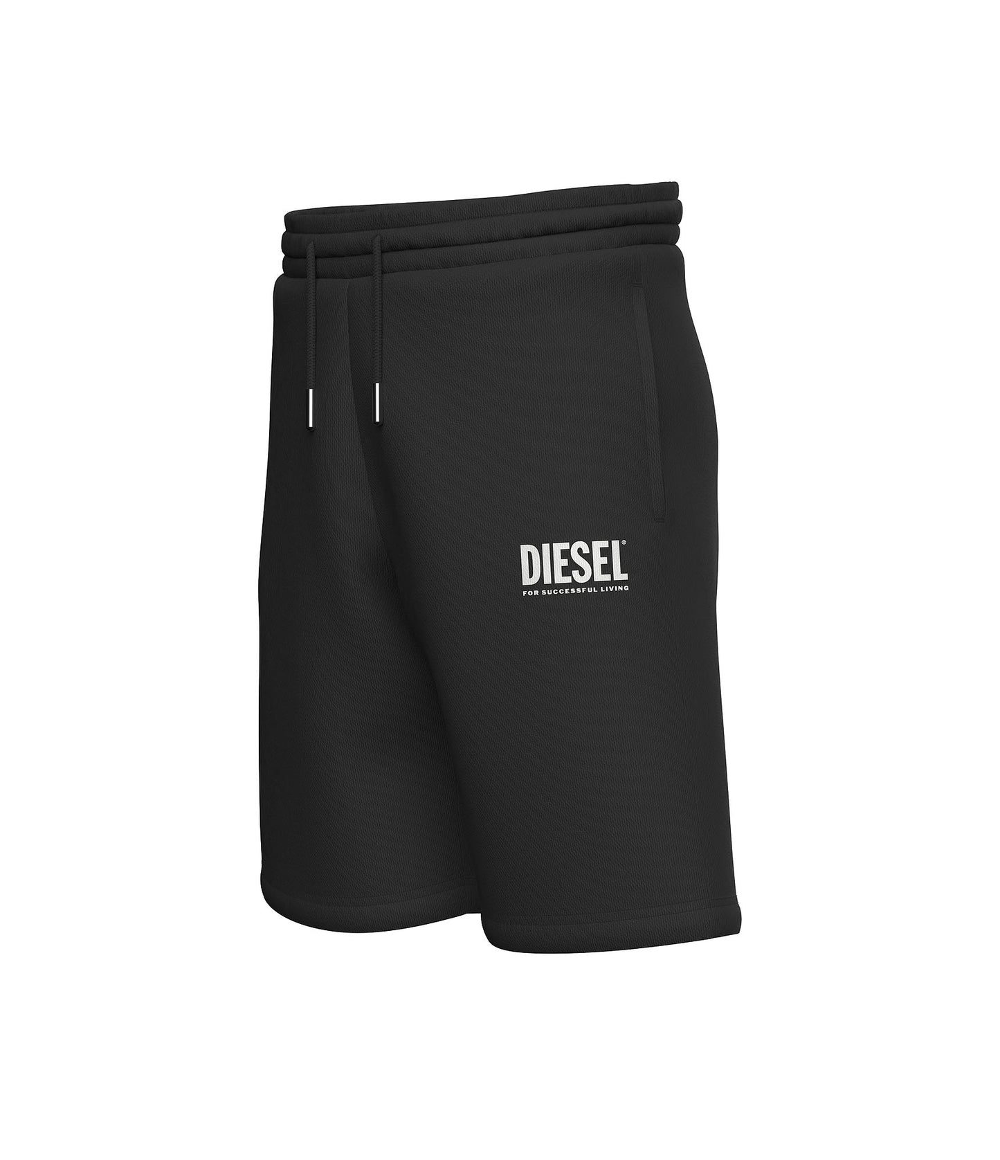 Diesel Boys Black Sweat Shorts_ J01733-K900