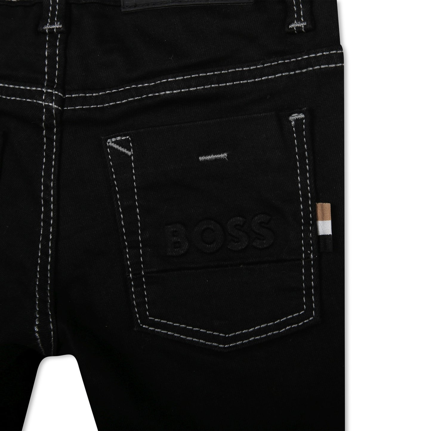 Hugo Boss Toddler Black Jeans_J04488-Z11