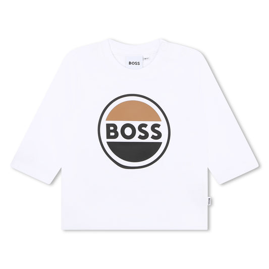 Hugo Boss Toddler White T-Shirt_J05A24-10P
