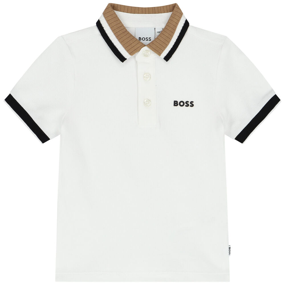 Hugo boss 2025 toddler polo shirt