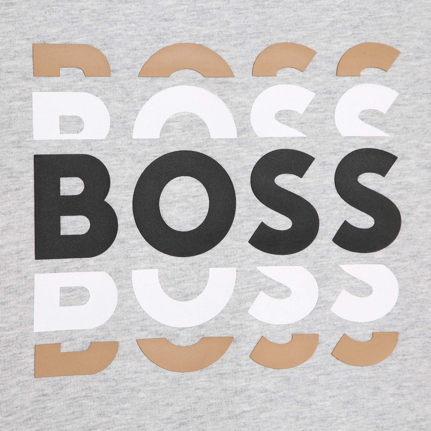 Hugo Boss Boys Grey T-Shirt w/Logo _J25O72-A32